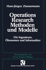 Buchcover Methoden und Modelle des Operations Research