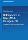 Buchcover Unternehmensinternes M&A-Management