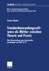 Buchcover Standardanwendungssoftware als Mittler zwischen Theorie und Praxis