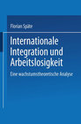 Buchcover Internationale Integration und Arbeitslosigkeit