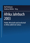 Buchcover Afrika Jahrbuch 2003