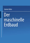 Buchcover Der maschinelle Erdbau