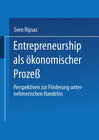 Buchcover Entrepreneurship als ökonomischer Prozeß