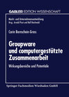 Buchcover Groupware und computergestützte Zusammenarbeit
