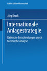 Buchcover Internationale Anlagestrategie