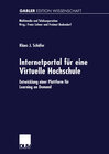 Buchcover Internetportal für eine Virtuelle Hochschule