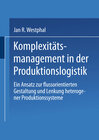 Buchcover Komplexitätsmanagement in der Produktionslogistik