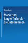 Buchcover Marketing junger Technologieunternehmen