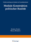 Buchcover Mediale Konstruktion politischer Realität