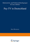 Buchcover Pay-TV in Deutschland