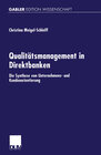 Buchcover Qualitätsmanagement in Direktbanken