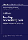 Buchcover Recycling-Informationssysteme