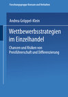 Buchcover Wettbewerbsstrategien im Einzelhandel