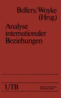 Buchcover Analyse internationaler Beziehungen