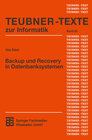 Buchcover Backup und Recovery in Datenbanksystemen