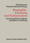 Buchcover Biographieforschung und Kulturanalyse
