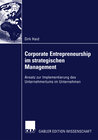 Buchcover Corporate Entrepreneurship im strategischen Management