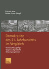 Buchcover Demokratien des 21. Jahrhunderts im Vergleich