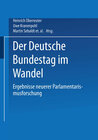 Buchcover Der Deutsche Bundestag im Wandel