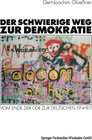 Buchcover Der schwierige Weg zur Demokratie