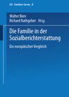 Buchcover Die Familie in der Sozialberichterstattung