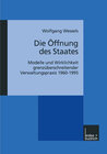 Buchcover Die Öffnung des Staates