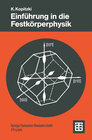 Buchcover Einführung in die Festkörperphysik