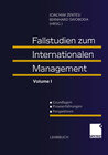 Buchcover Fallstudien zum Internationalen Management