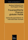 Buchcover Frauenpolitische Chancen globaler Politik