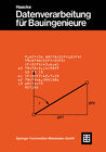 Buchcover Datenverarbeitung für Bauingenieure