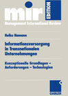 Buchcover Informationsversorgung in Transnationalen Unternehmungen