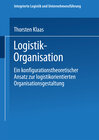 Buchcover Logistik-Organisation