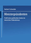 Buchcover Ministerpräsidenten