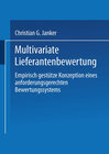 Buchcover Multivariate Lieferantenbewertung