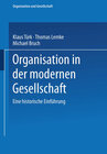 Buchcover Organisation in der modernen Gesellschaft