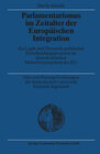 Buchcover Parlamentarismus im Zeitalter der Europäischen Integration