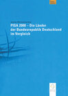 Buchcover PISA 2000 — Die Länder der Bundesrepublik Deutschland im Vergleich