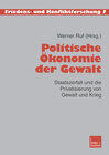 Buchcover Politische Ökonomie der Gewalt