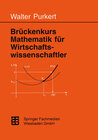 Buchcover Brückenkurs Mathematik für Wirtschaftswissenschaftler