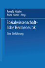 Buchcover Sozialwissenschaftliche Hermeneutik