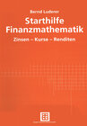 Buchcover Starthilfe Finanzmathematik