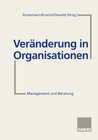 Buchcover Veränderung in Organisationen