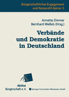 Buchcover Verbände und Demokratie in Deutschland