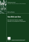 Buchcover Vom Bild zum Sinn