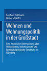 Buchcover Wohnen und Wohnungspolitik in der Großstadt