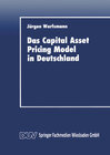 Buchcover Das Capital Asset Pricing Model in Deutschland