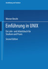Buchcover Einführung in UNIX