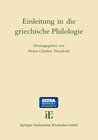 Buchcover Einleitung in die griechische Philologie