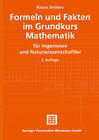Buchcover Formeln und Fakten im Grundkurs Mathematik