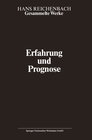 Buchcover Erfahrung und Prognose